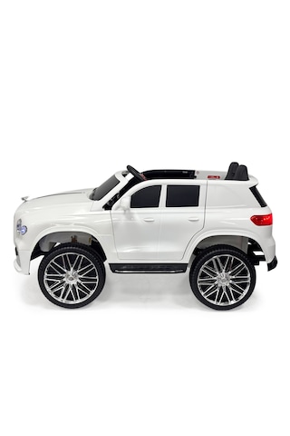 Akar Boss Gt 12v Uzaktan Kumandalı Akülü Araba - Dans Modlu Beyaz