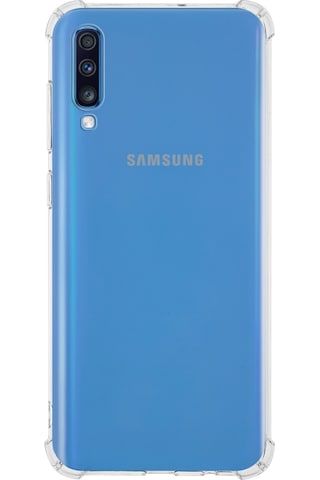 Samsung Galaxy Uyumlu A70 Köşe Korumalı Airbag Antishock Silikon Kapak