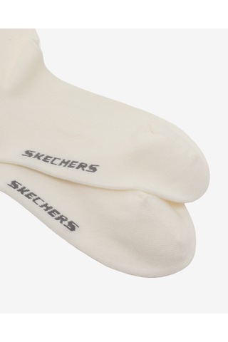 Skechers 2'li Paket Softluxe Bilek Üstü Çorap Kadın Beyaz Çorap S2520317-3855