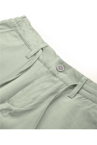 Deepsea Açık Yeşil Esnek Kumaş Slim Fit Beli Lastikli Günlük Spor Pantolon 2601070 Açık Yeşil