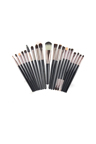 20 Parça Makyaj Fırçası Seti Far Eyeliner Kaş Fırça Set Göz Makyaj Seti Cin830sy