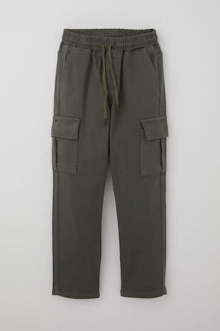 Breeze Erkek Çocuk Pantolon Kargo Cepli Beli Lastikli 6-10 Yaş, Haki Yeşil Haki Yeşil