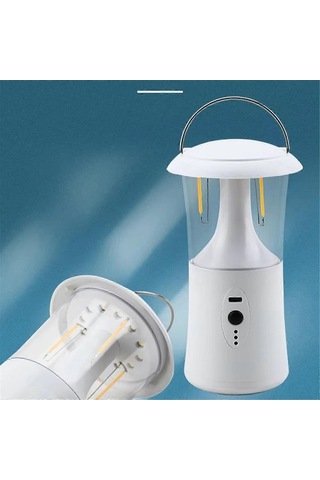 Bloomnest Şarj Edilebilir Su Geçirmez Kamp Feneri - Dış Mekan Kamp Ve Yürüyüş İçin Uygun Newway Asorti Asorti Çok Renkli