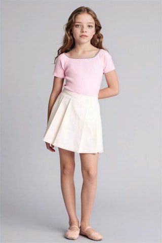 Defacto Gabardin Etek Kız Çocuk E2648a826spwt34 Beyaz-wt34