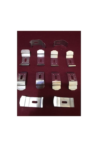 Dar Kasa Stor Zebra Metal Portray 100 Adet Gri