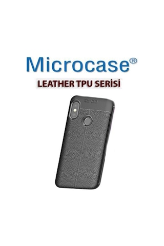 Microcase Xiaomi Mi A2 Lite Leather Silikon Kilif + Ekran Koruma 283029922 - Seçenek / Ekran Koruma-Sadece Kilif Istiyorum
