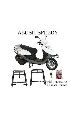 Abush Speedy 110 125 Kızaklı Kurye Paket Çanta Demiri