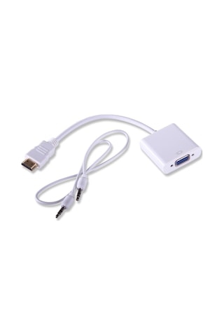 Qport Q-Hd-Vgj Hdmı To Vga Hdmı Dan Vga Çevirici Ses Girişli Ad.
