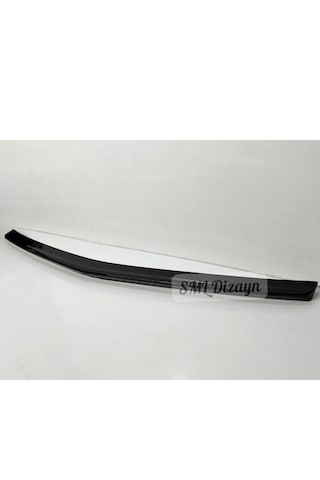 Mercedes W212 2009-2016 Amg Stil Bagaj Üstü Spoiler - Piano Black Plastik