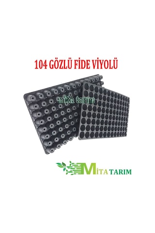 Fide Viyolü,9 Adet, 104 Göz Fide Viyol, Tohum Yetiştirme Viyolü