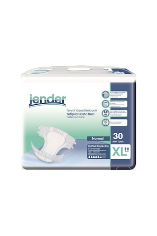 Jender Emici Belbantlı Yetişkin Hasta Bezi XL 30'Lu