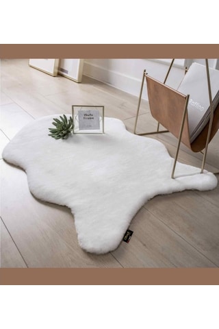 Post Halı Peluş Halı Kaymaz Taban Pofuduk Halı