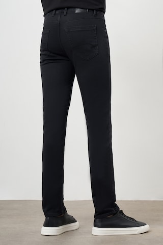 Morven Erkek Siyah Mevsimlik Pamuk 5 Cep Dynamic Fit Jean Pantolon 24ms003033001 Siyah