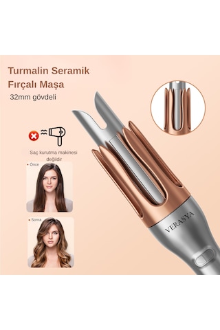 Otomatik Saç Maşası Kalın Su Dalgası Otomatik Bukle Yapıcı Saç Şekillendirici