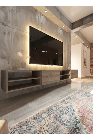 Resital Tv Ünitesi S2447-2 Ceviz Ceviz