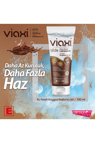 Viaxi Glide Çilkolatalı Kayganlaştırıcı Jel 100 ML