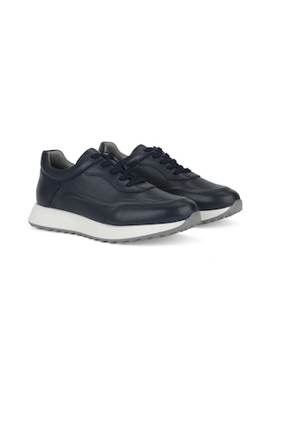 Ziya, Erkek Hakiki Deri Sneaker 1531026z290 Lacivert 1531026z290 200 Lacivert