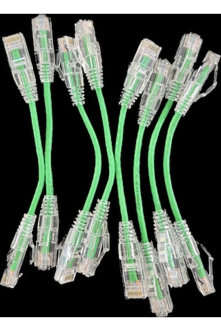 Oem 10gıgabyte 50u 0.15cm 28awg Yeşil Patch Cord Kablo Oem 10gıgabyte 50u 0.15cm 28awg Yeşil Patch Cord Kablo