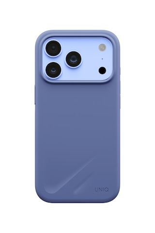 Apple iPhone Uyumlu 18 Pro Kılıf Sıvı Silikon Lino 2.5 Metreden Düşmeye Dayanıklı Soft Yumuşak Magsafe Kapak Mavi