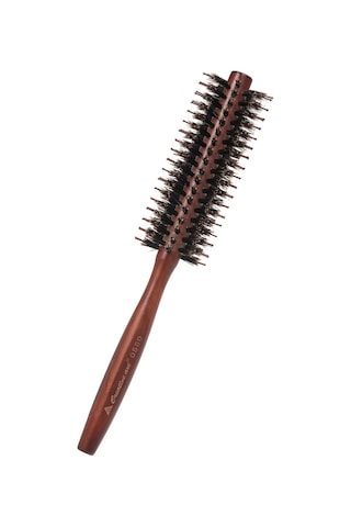 Samdoo Saç Kıvırma Ve Düzleştirme İçin Yuvarlak Tarak, Nilon Dişli Masajlı Saç Stilleri Oluşturucu