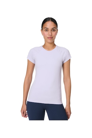 Sweaty Betty Sweaty Betty Athlete Seamless Workout T-shi Kadın Fitness Tişört 5126 Beyaz