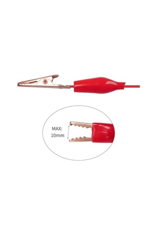 P1533 Erkek Jumper Kablo - Krokodil Dönüştürücü Kablo - 10 Adet