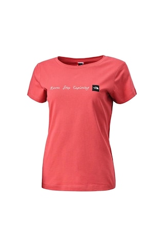 Tnf W S S Never Stop Explorıng Tee-Eu Nf00A6Pr3961 Pembe Nf00A6P
