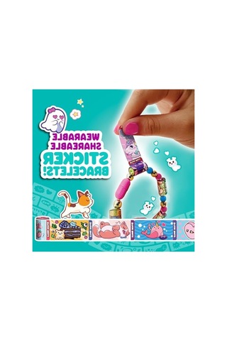 Kör Kapsül Bilezik - Yapışkanlı Sticker Abanoz