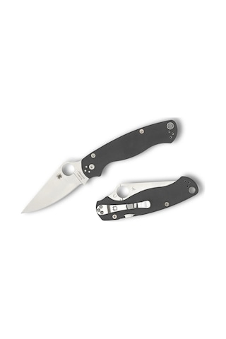 Spyderco Para Military 2 Micro-melt Maxamet Kamp Çakı Siyah