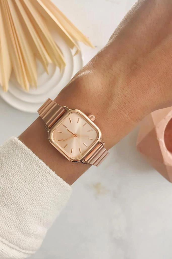 Hemera Full Rose Metal Kadın Kol Saati Rose Gold