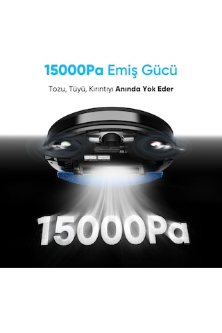 Şımart Katya V 15000pa 6400 MAH Yüksek Batarya Akıllı Robot Süpürge