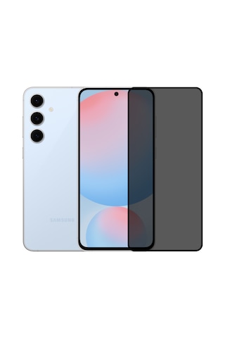 Safeus Tam Kaplayan Hayalet Parmak İzi Bırakmayan Safir Ekran Koruyucu Cam , Samsung S24 Fe İle Uyumlu