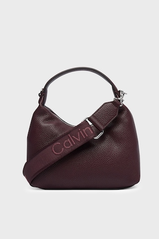 Calvin Klein Logolu Çıkarılabilir Askılı Çanta Lv04f3892gbap Kadın Çanta Lv04f3892g Bap Bordo