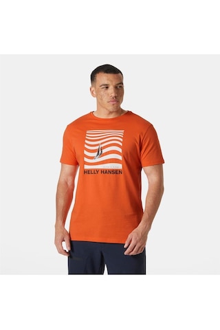 Helly Hansen Shoreline Erkek Turuncu T-shirt 3.0-6673 Turuncu