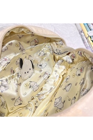 Agoodshop Beautifyy Peluş Kawaii Kalem Çanta Kırtasiye Çantası Sevimli Kırtasiye Kutusu Kızlar Karikat 3bp-yeşil