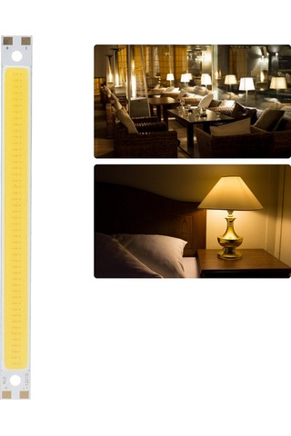 Shineyee 120x10mm 10w Cob Led Işık Çipi 3000-6500k 12-14v Yüksek Parlaklık Aluminyum Tabanlı Ev/fishing/dıy Lambalar İçin