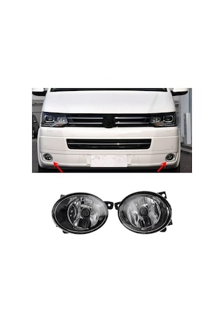 Vw Transporter Sis Farı ve Panjur Seti 2010-2015 T6