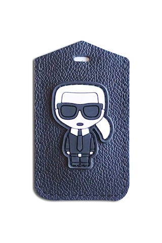 Vip Gift Karl Bagaj Isimlik Valiz Bavul Etiketi Hakiki Deri 2893046000008 Çok Renkli
