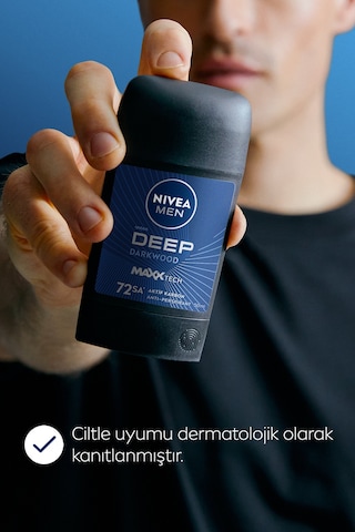 NIVEA Deep Dimension 72 Saat Erkek Stick Deodorant 50 ML