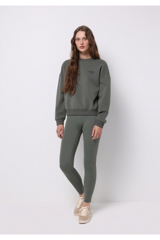 Colin's Colins Regular Fit Yuvarlak Yaka Nakışlı Kadın Yeşil Sweatshirt Cl1076363 Q1.v2 Sag Sage
