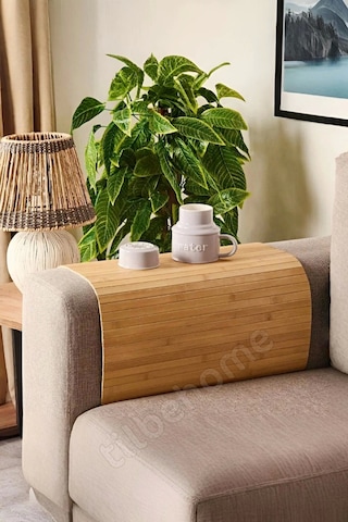 2li Naturel Bambu Banyo Matı Kaydırmaz Çamaşır Makinası Üstü Örtüsü Mutfak Bulaşık Matı Su Geçirmez Bambu