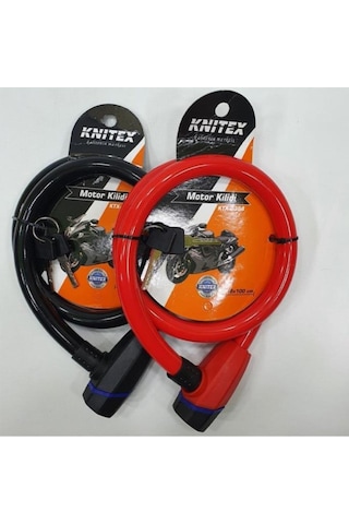 Knitex Büyük Motor Ve Bisiklet Kilidi Kalın 24x130 Cm KTX-1027