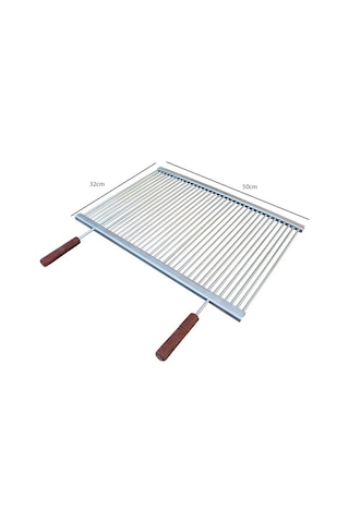 Akt 50X32 Krom Kaplama Barbekü Izgara Tel Seciniz-Seciniz