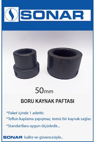 Plastik Boru Kaynak Makina Paftası.Lokma 50 Mm