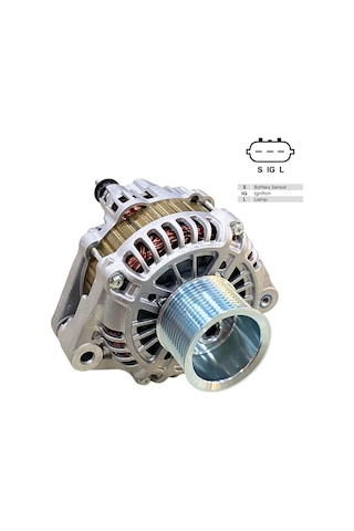 Mıtsubıshı 24v Alternatör Dinamo 90 A 3 Fiş S-ıg-l Ford Cargo-ıveco Eurostar/eurotech/stralıs