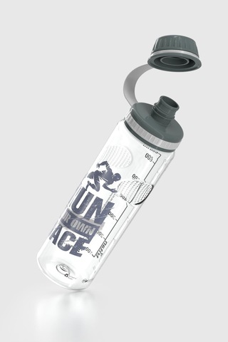 Renga Ege Yazı Desenli 750 Ml Tritan Matara 912067 Füme Füme