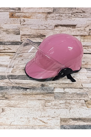 Jokey Kask Pembe Mto Yerli Üretim