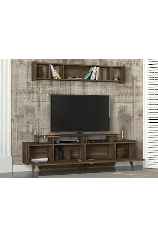 Dekorister Exclusive Sky Tv Ünitesi Ceviz