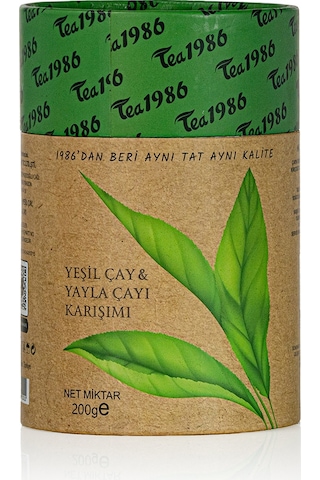 Tea1986 Yeşil Çay & Yayla Çayı 6 x 200 G