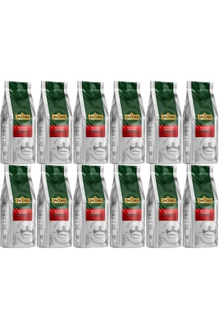 Jacobs Banquet Medium Çekirdek Kahve 1kg Espresso Beans Çekirdek Kahve 12'li